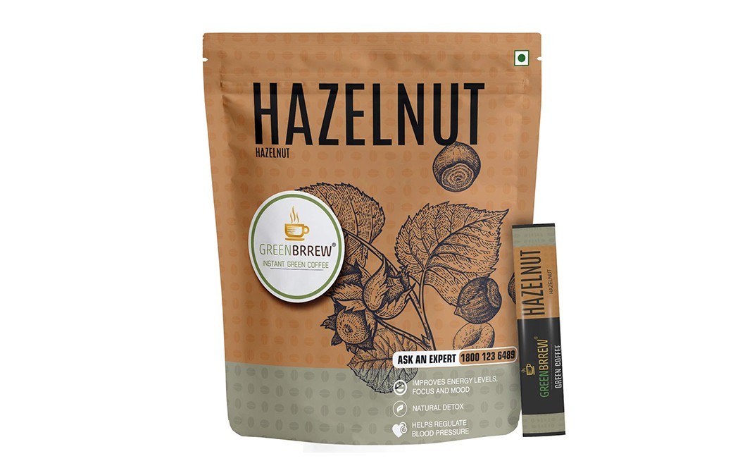 GreenBrrew Hazelnut    Pack  30 grams